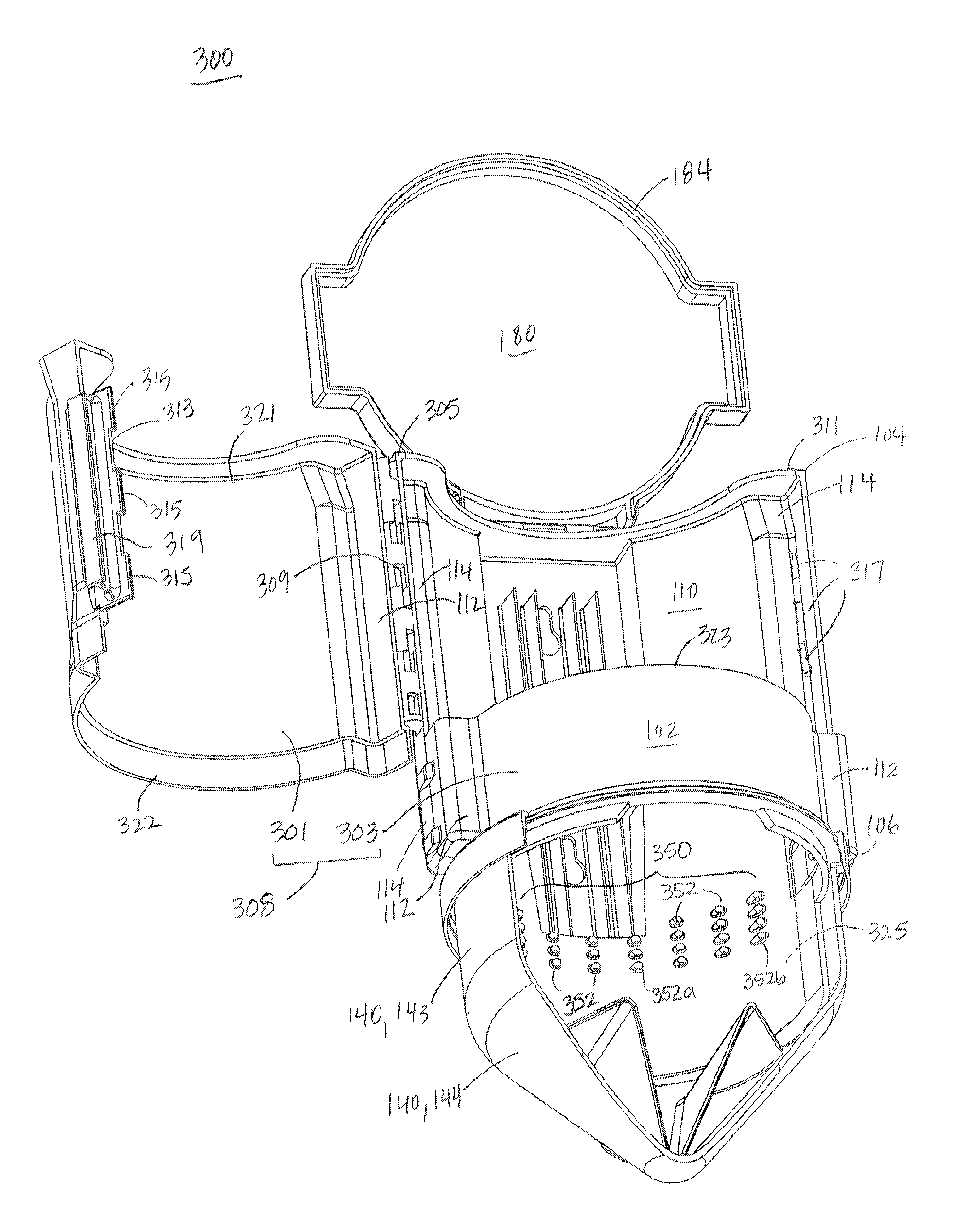 Strainer dispenser and method of use