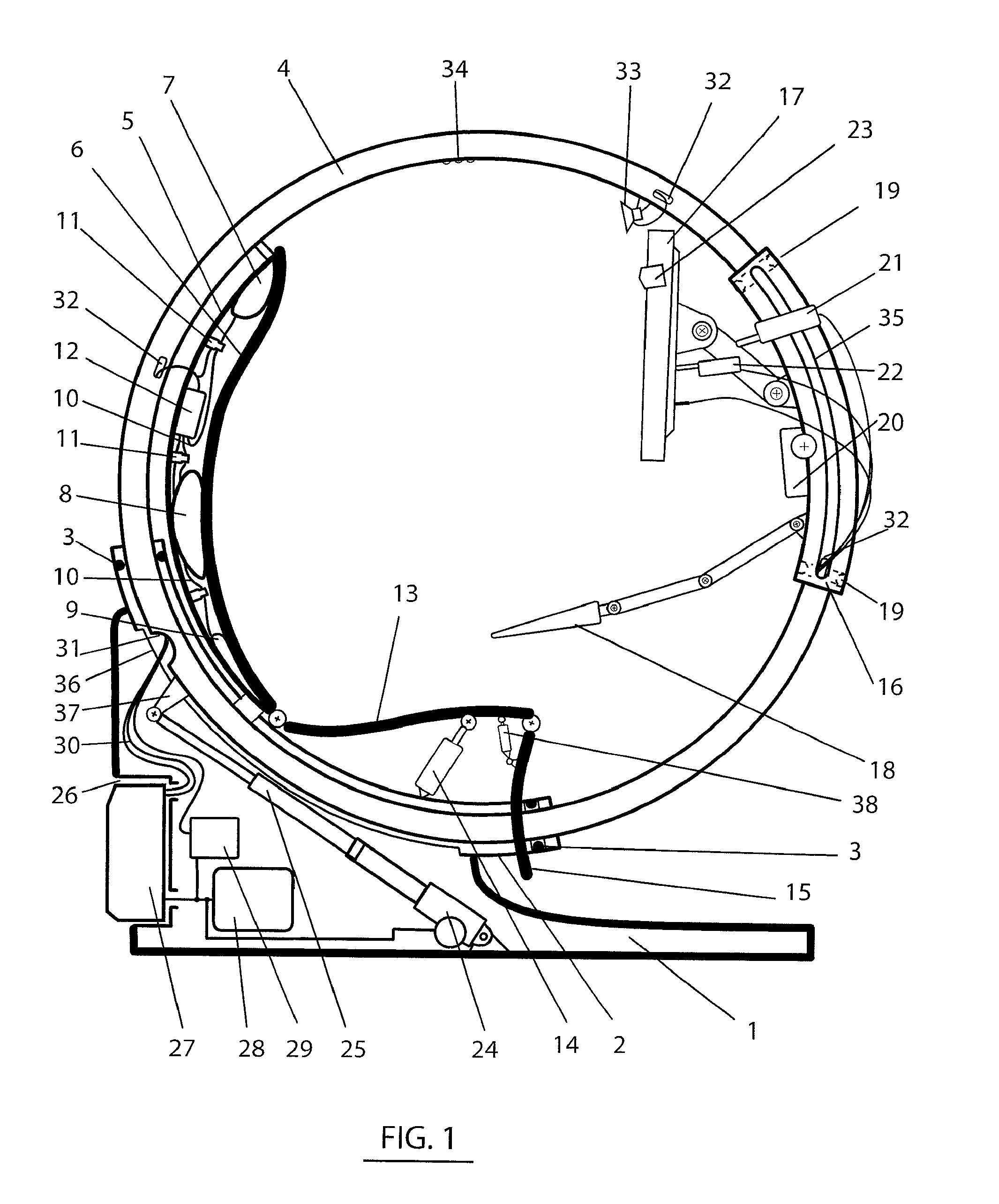 Ergonomic computer chair