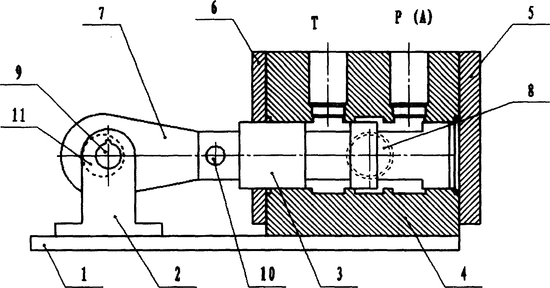 Frequency variable hydraulic vibration exciter