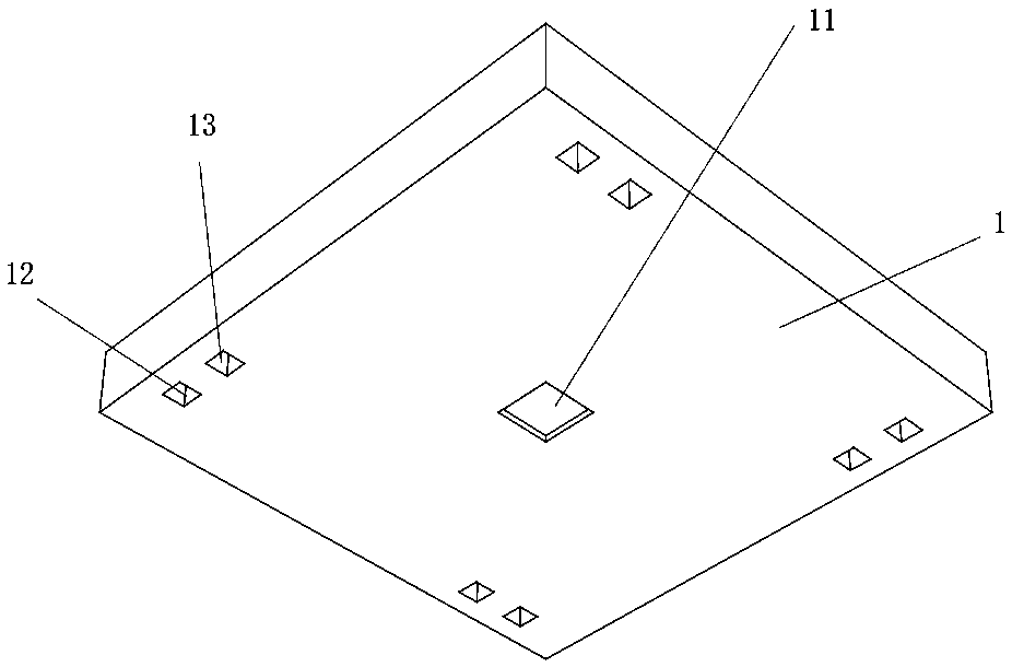 Piezoelectric MEMS acceleration sensor and a preparation method thereof