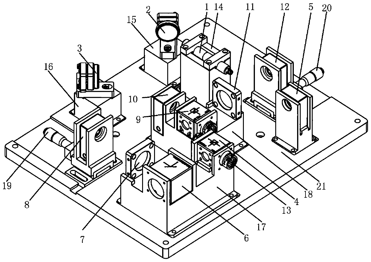 Five-degree-of-freedom error synchronous measurement device and method for linear motion system