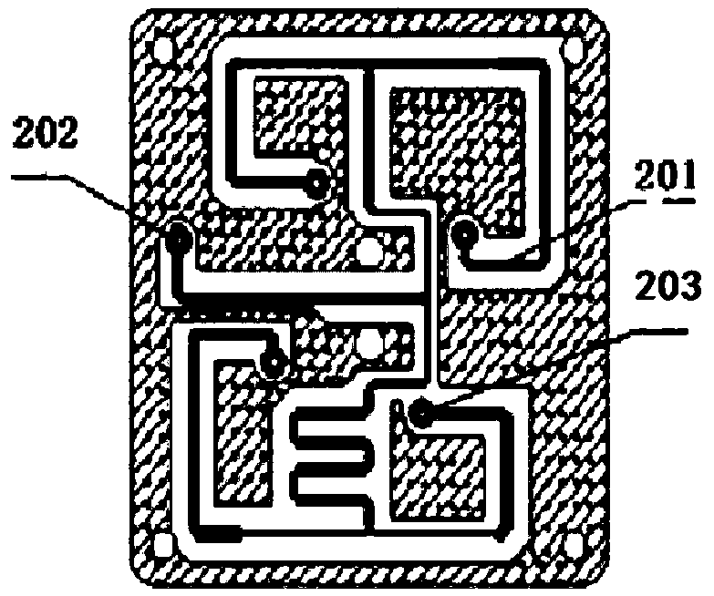 A circularly polarized phased array antenna element