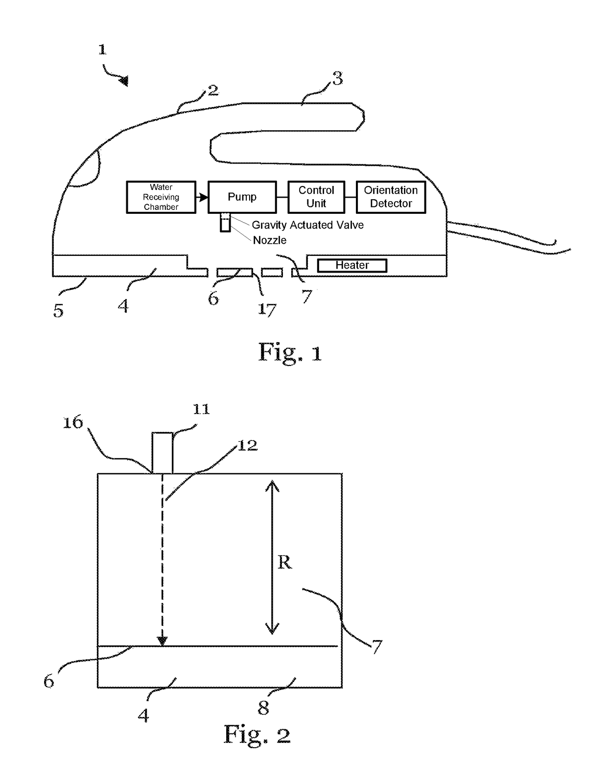 Steaming device