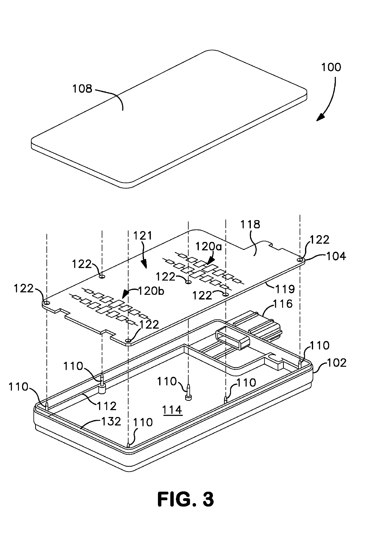 Electronic Module for Use in an Automotive Vehicle