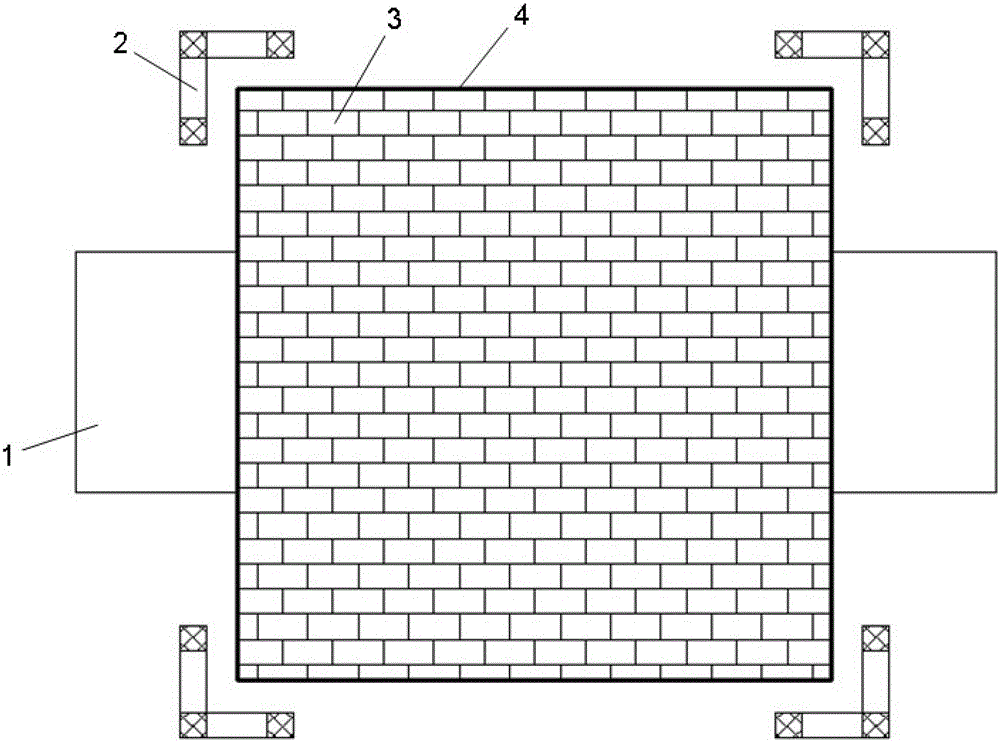 A method and device for preventing pipe body thawing and sinking in permafrost regions by using pontoon device