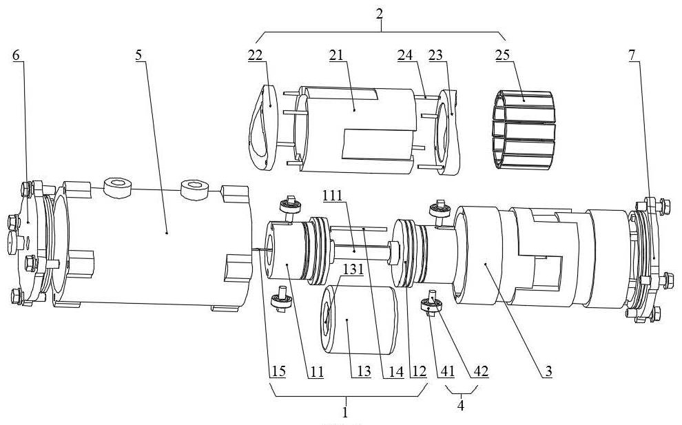 Two-dimensional motor piston pump