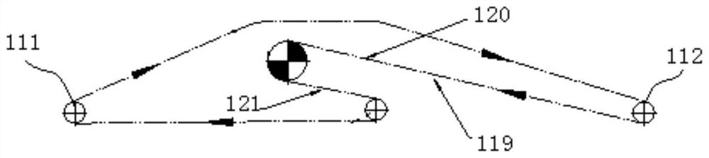 Bidirectional driving device of scraper conveyer and scraper conveyer