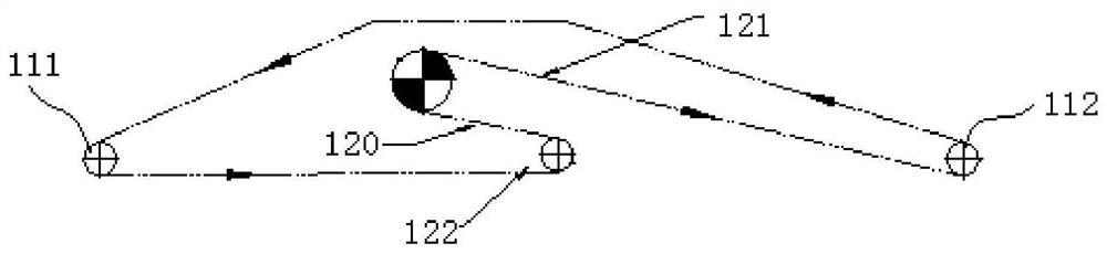 Bidirectional driving device of scraper conveyer and scraper conveyer