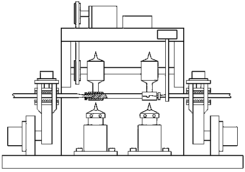 An automatic wiring device for power cables