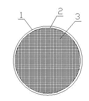 Multilayer casting filter