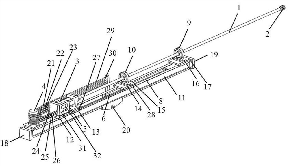 Intelligent drill boom of drill jumbo and rock mass quality detection and evaluation method