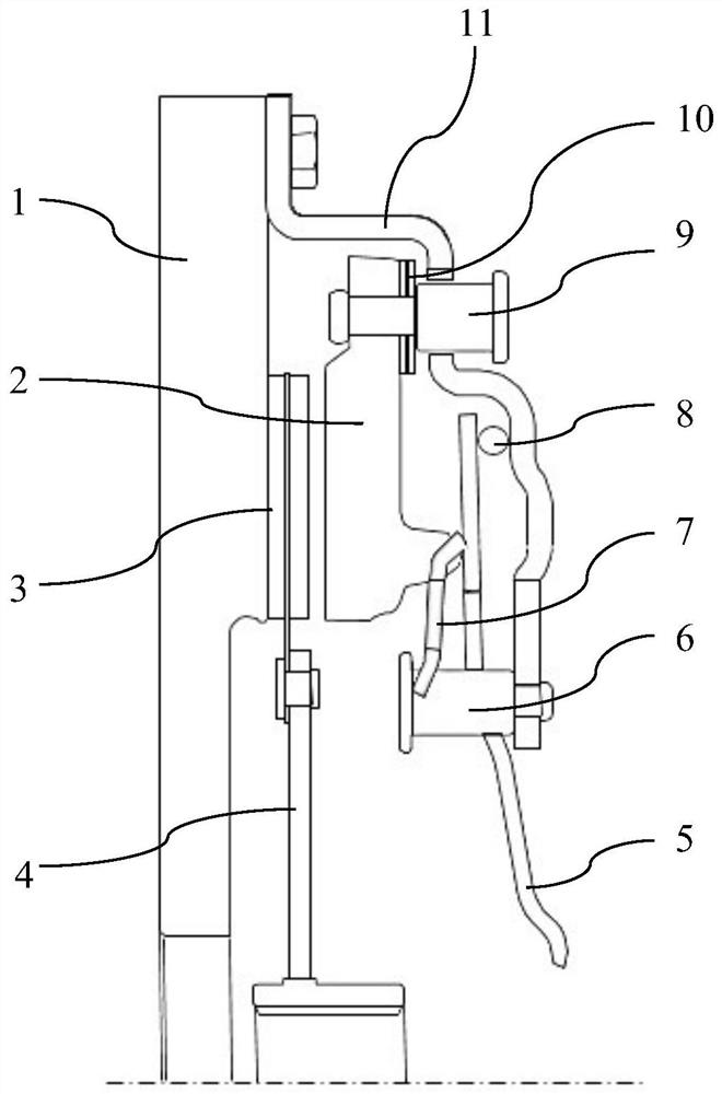 Clutch cover assembly and friction clutch