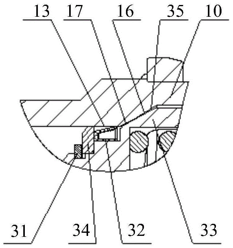 Filling device applied to liquefied natural gas (LNG) bottle