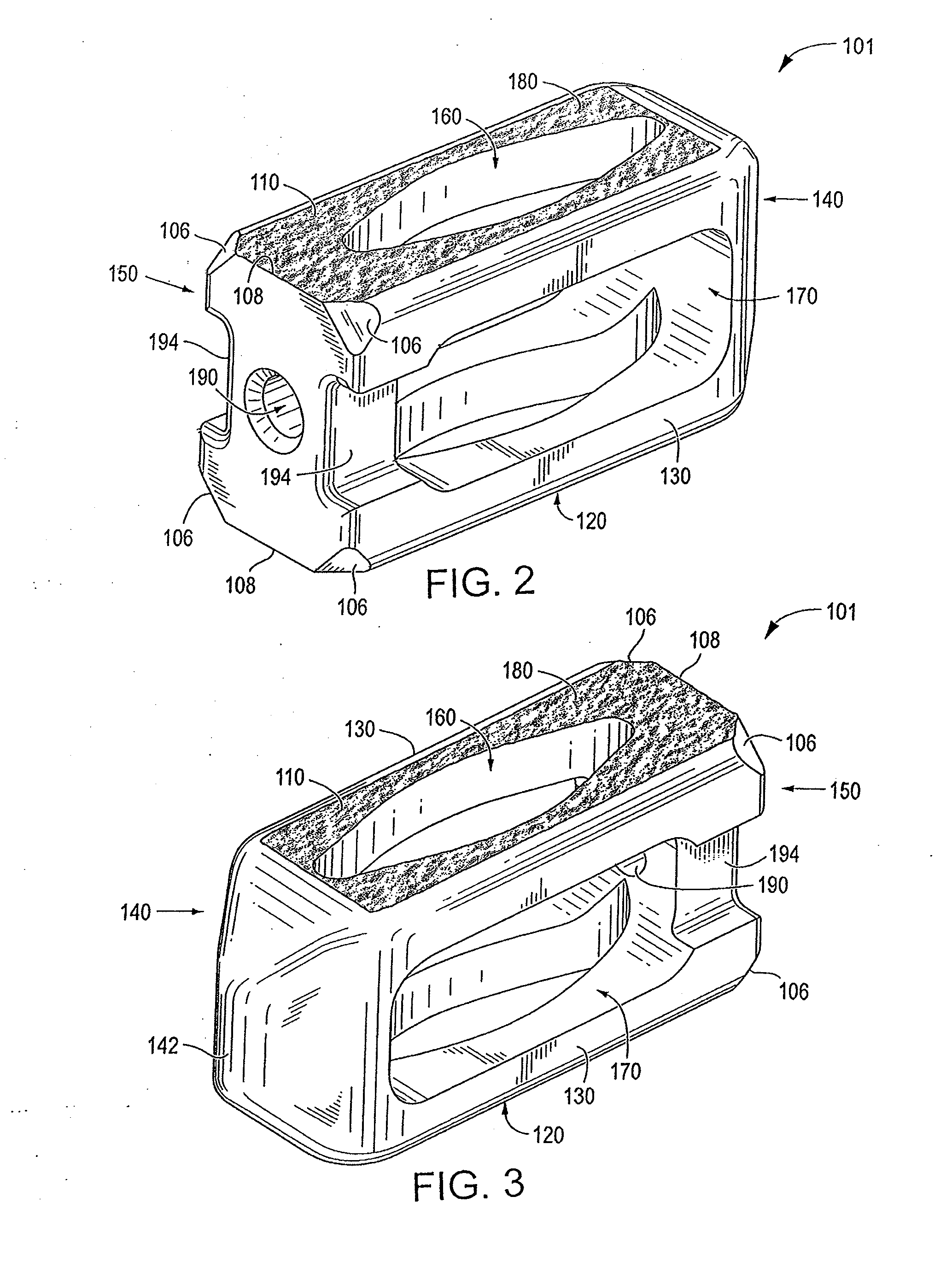 Endplate-preserving spinal implant having a raised expulsion-resistant edge