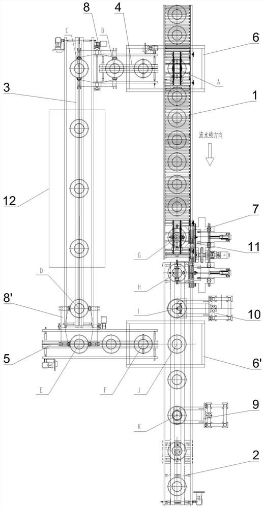 Steel barrel cap production line