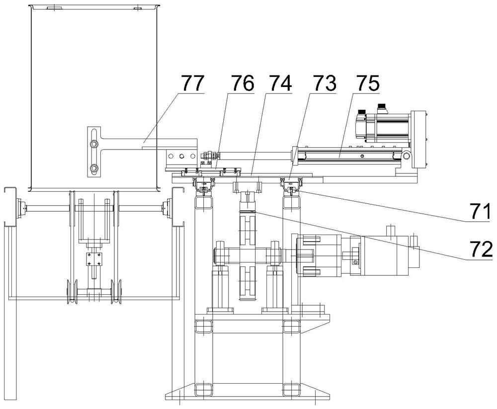 Steel barrel cap production line