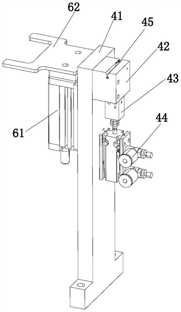 Rotating shaft assembling device for wireless earphone charging box