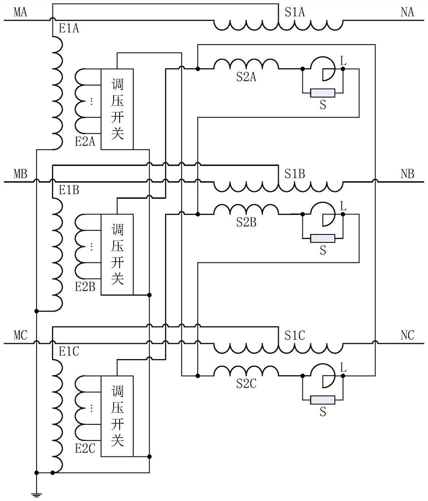 Controllable phase shifter and control method thereof