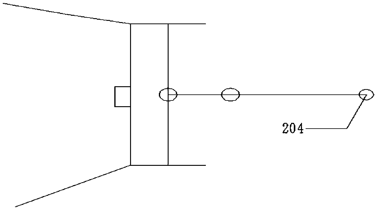 Real-time monitoring system for dredging effect of small dredging vessel with rigid mechanical arm