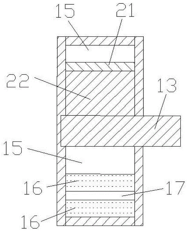 Pneumatic pipeline circulation area variable apparatus