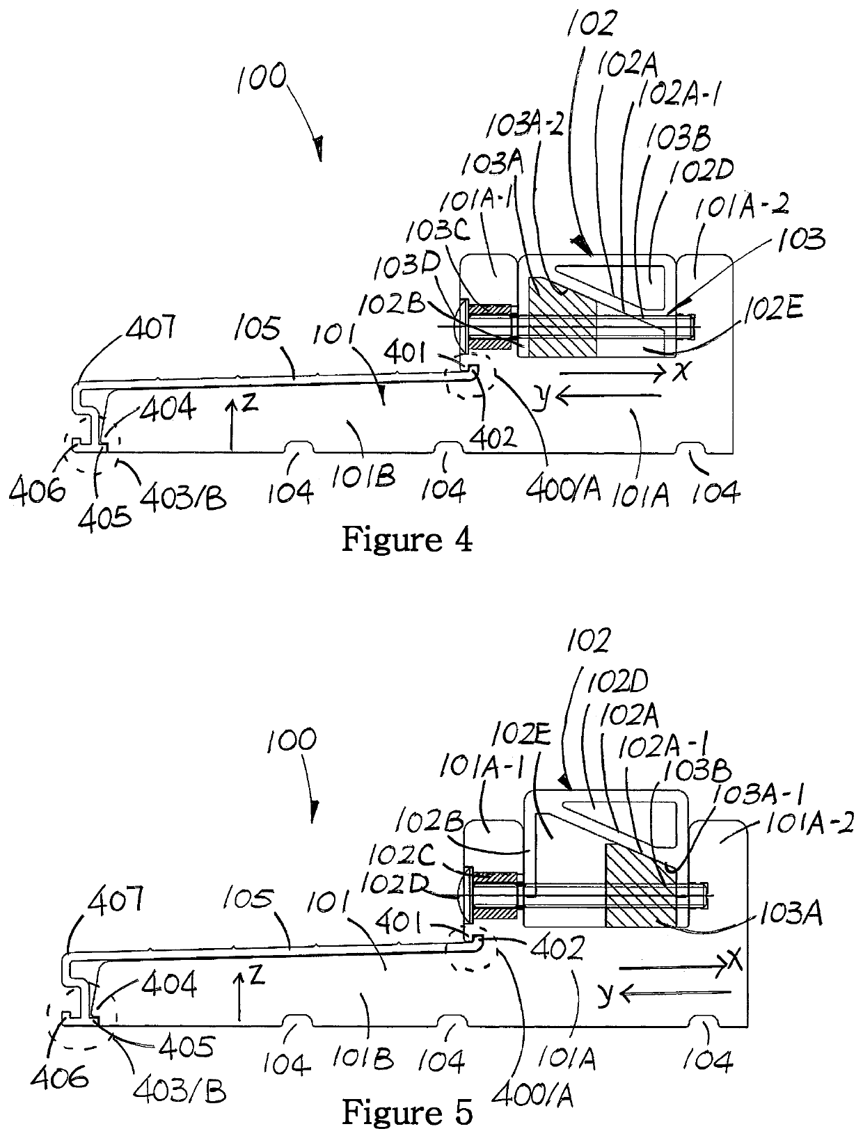 Door sill assembly for a door