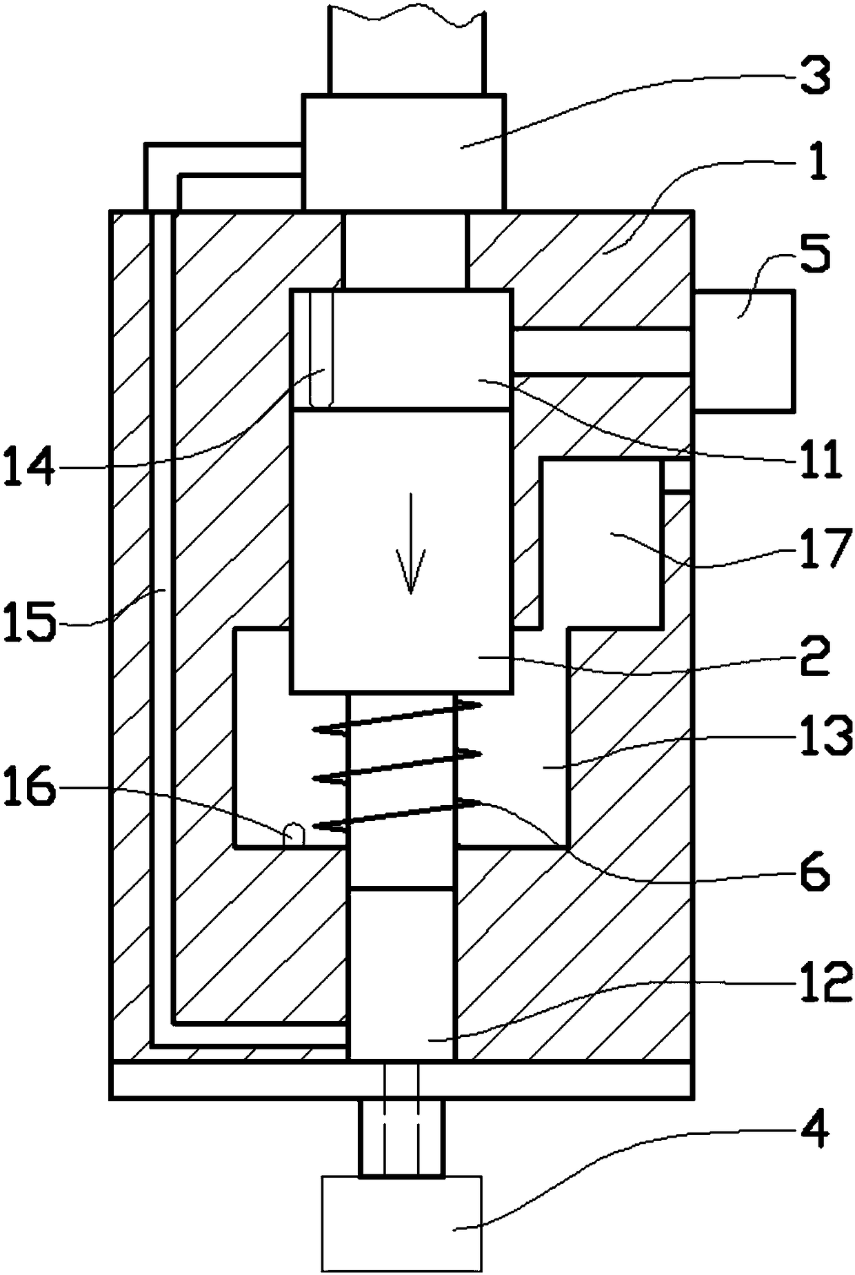 Self-pressurized valve group