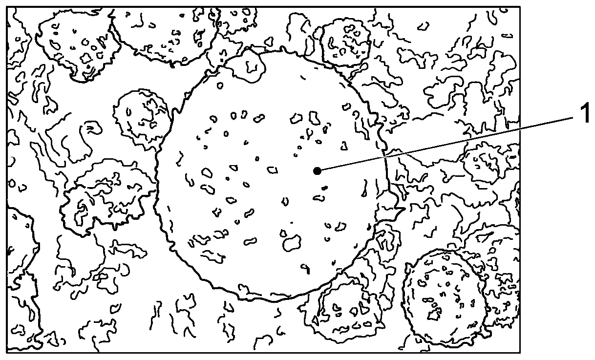 Active material body for a battery