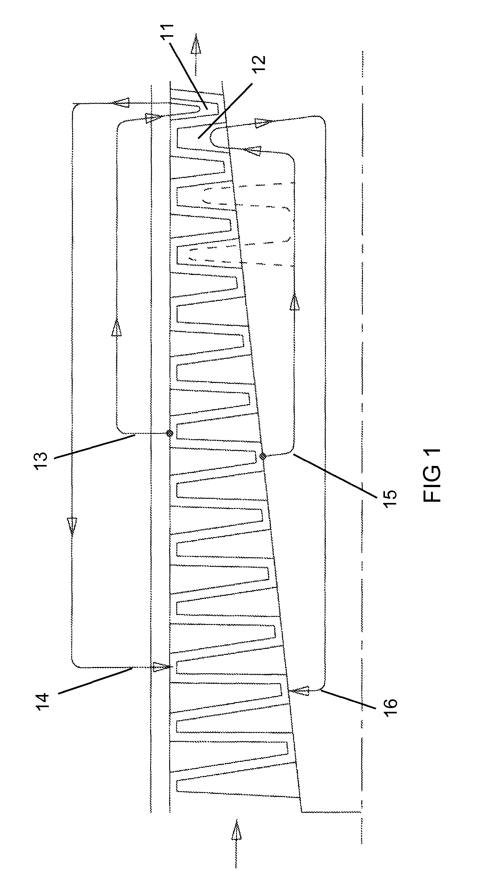 Multiple staged compressor with last stage airfoil cooling