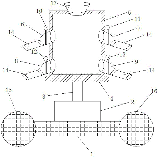 Quantitative feeder for fishery