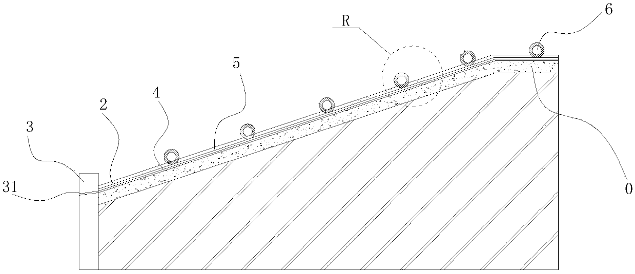 Rapid rocky slope restoration method