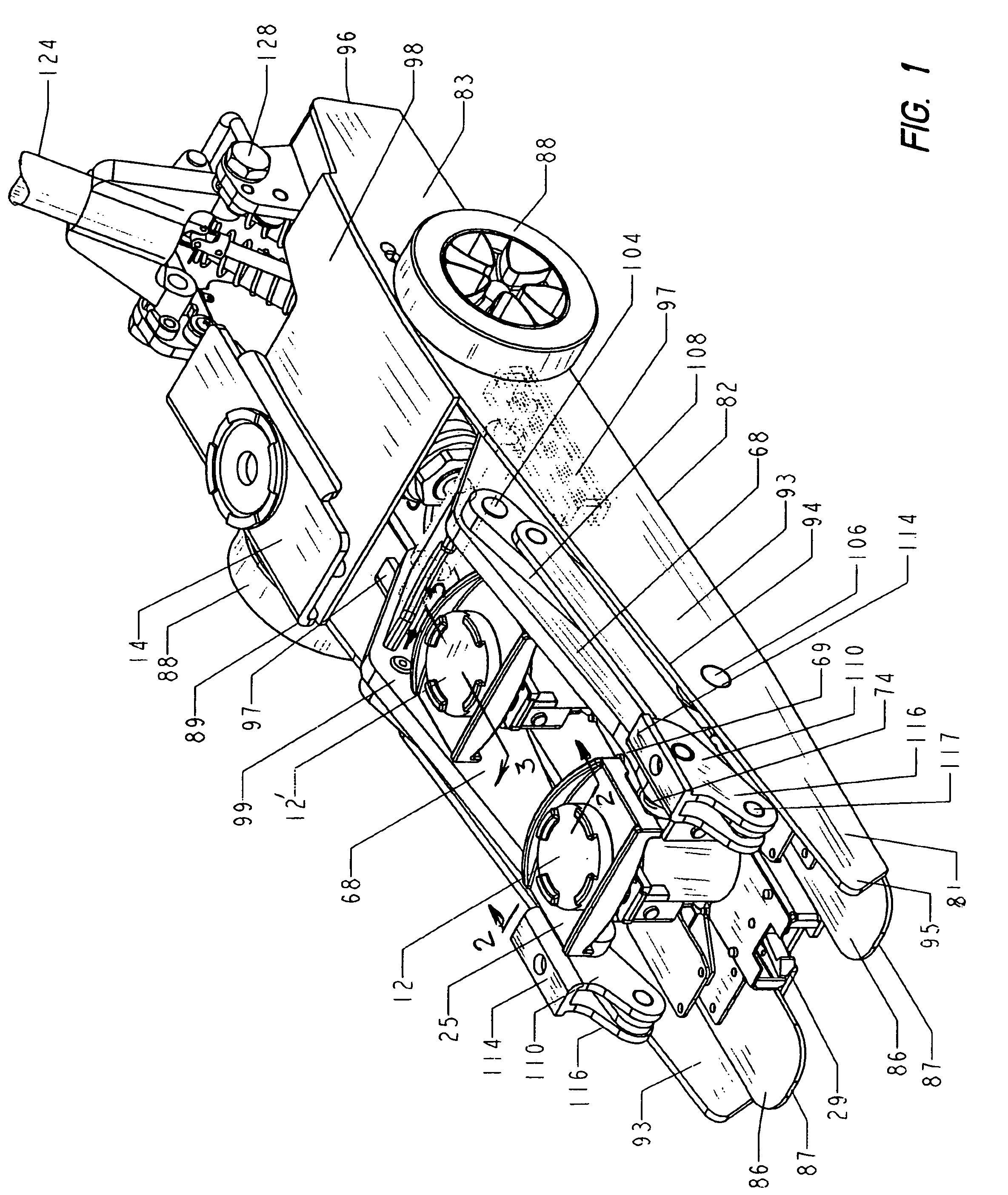 Commercial lifting device-jack stand frame locking mechanism