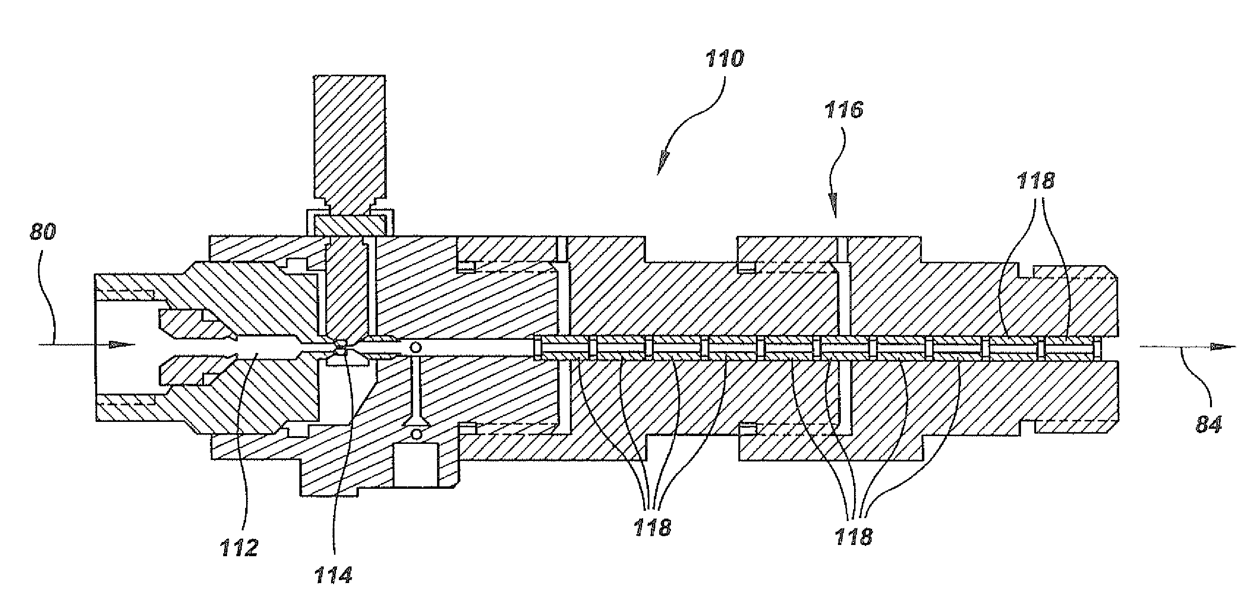 Process for producing nanofibers