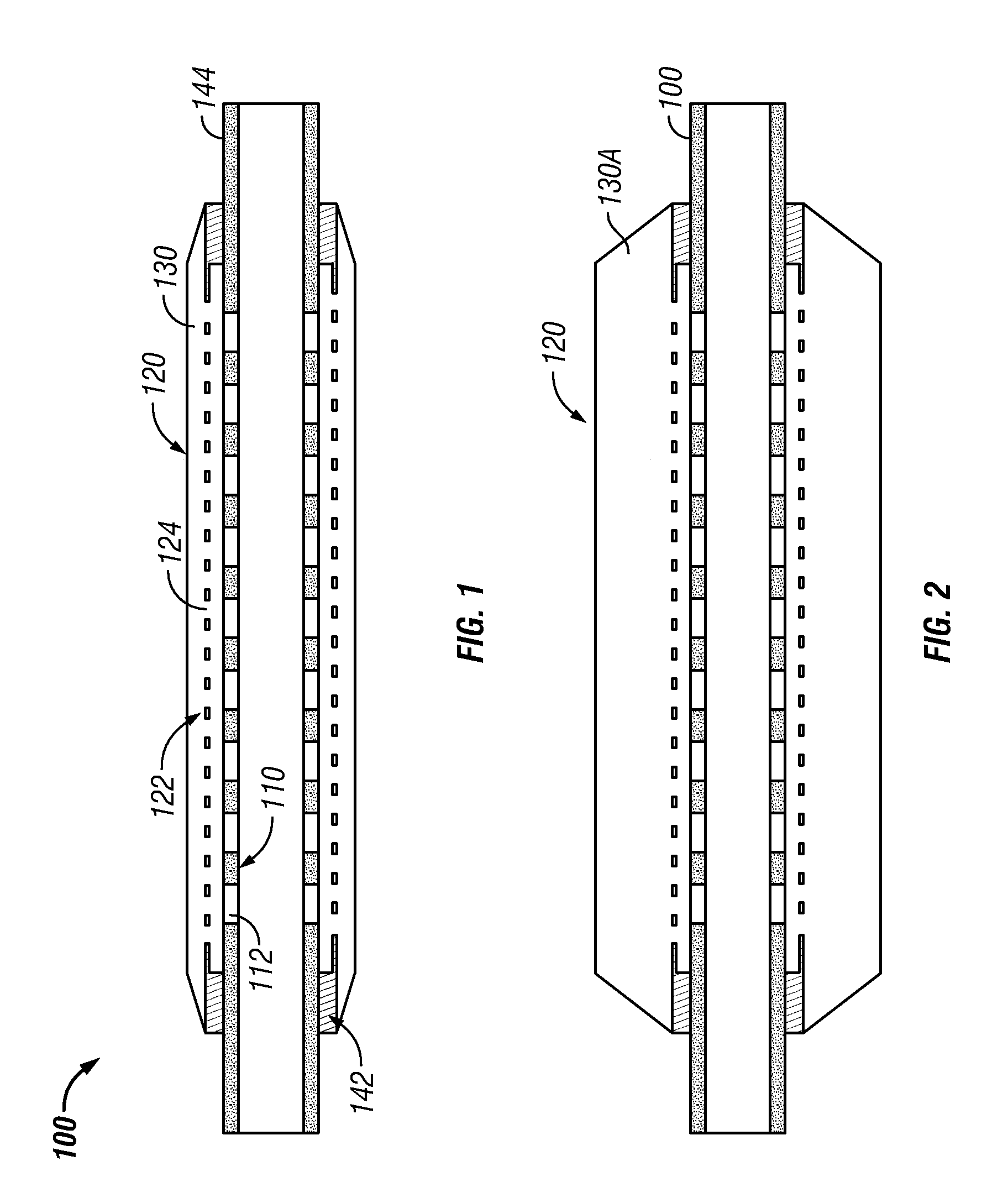 Compositions containing shape-conforming materials and nanoparticles to enhance elastic modulus