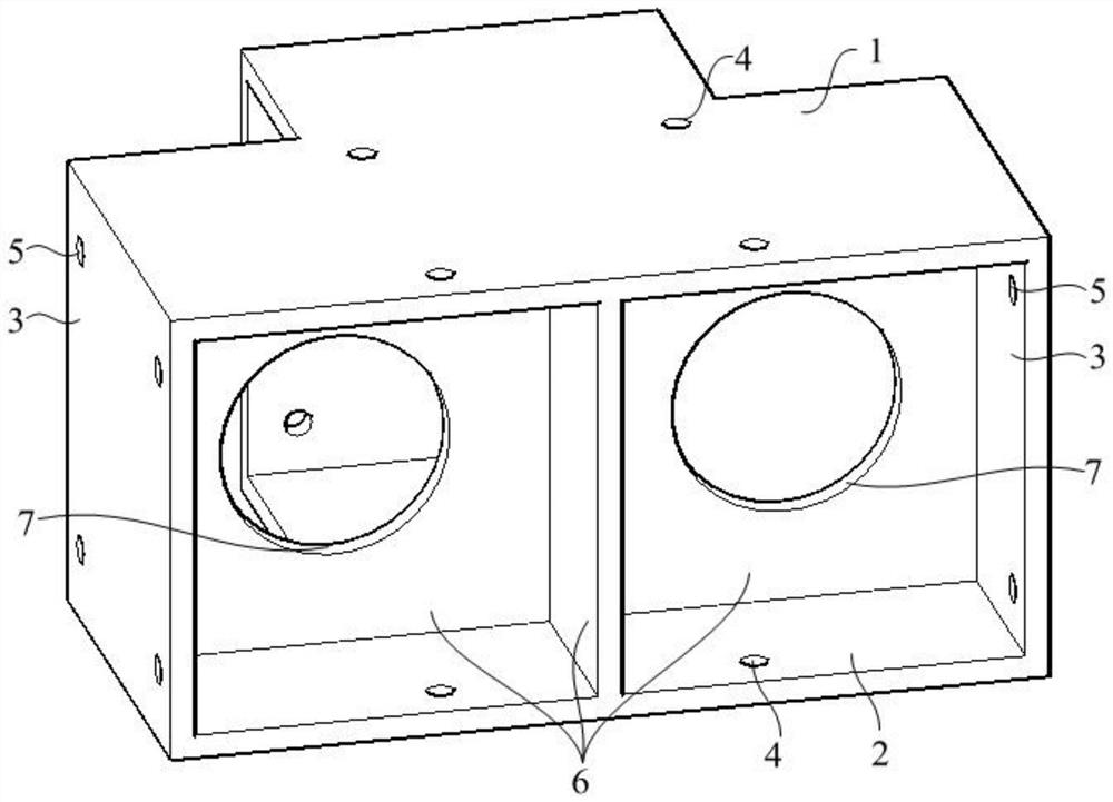 Beam column connecting piece and construction method of wall