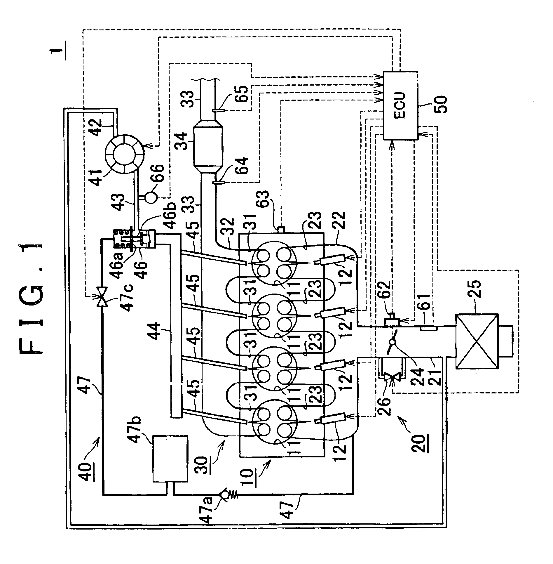 Internal combustion engine, control apparatus for internal combustion engine, and control method for internal combustion engine