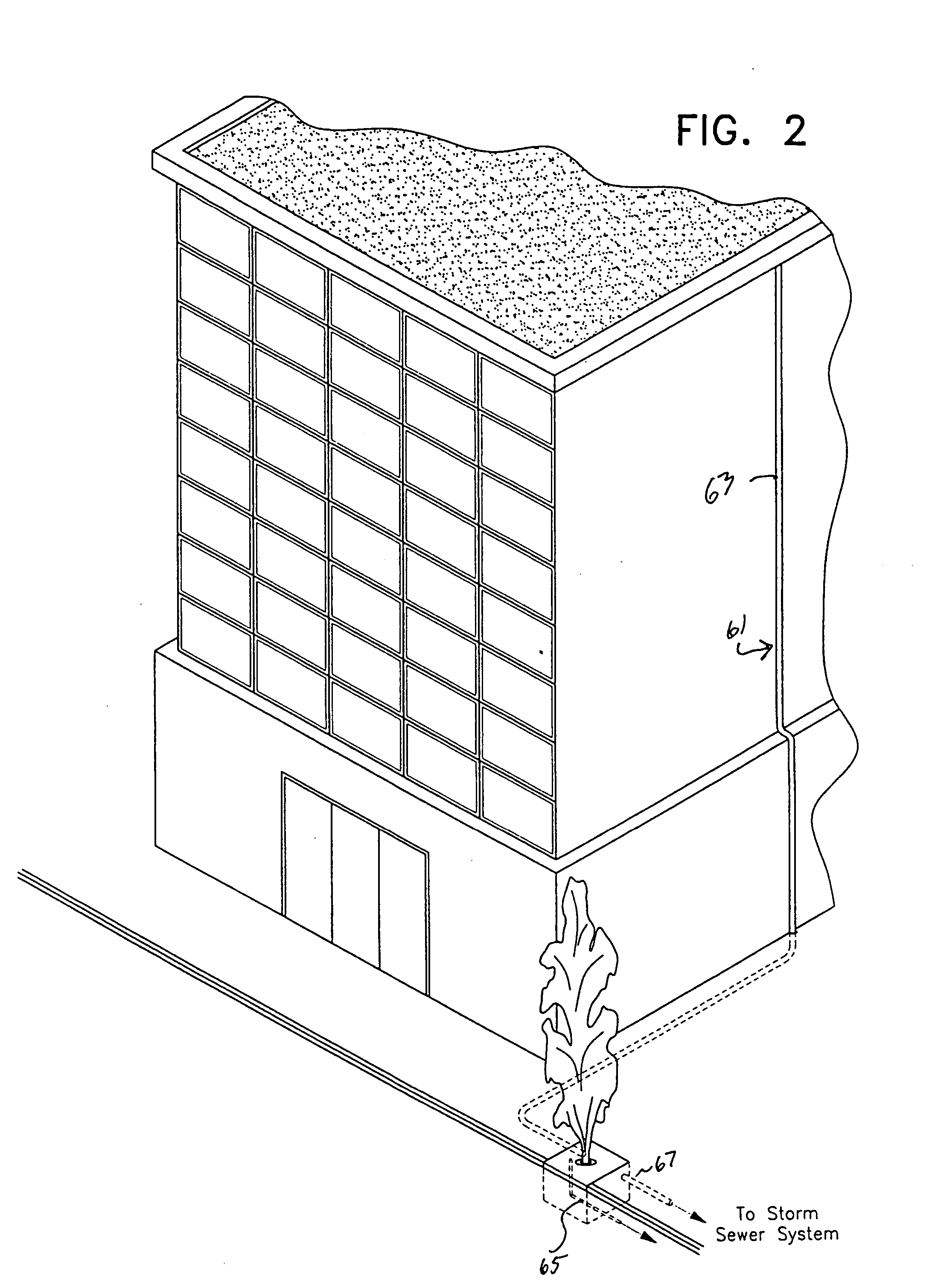 Stormwater bioretention filtration system with overflow/bypass capability