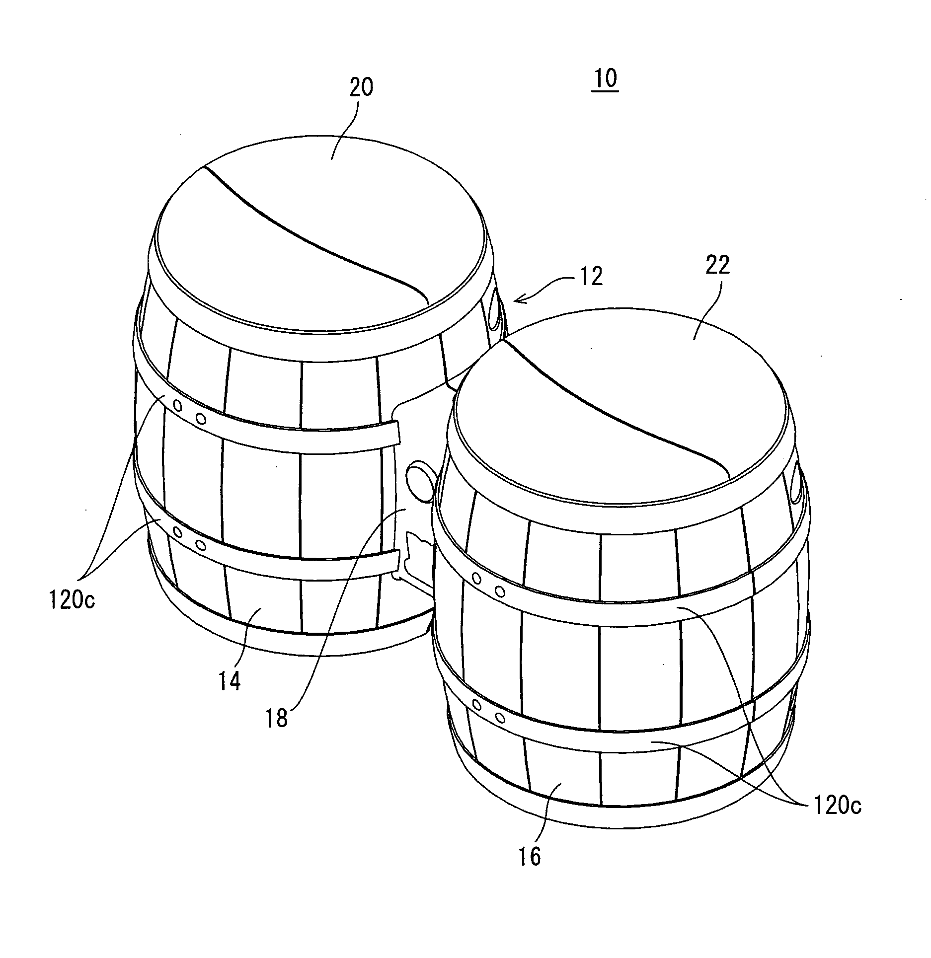 Operating apparatus for game machine