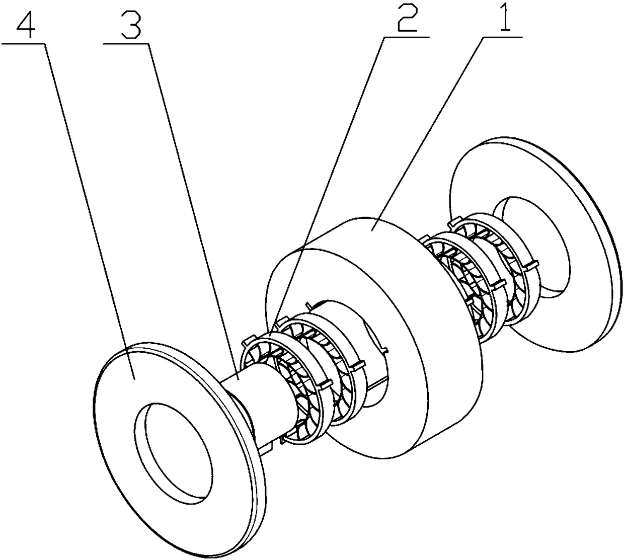 A Combined Miniature Foil Gas Dynamic Pressure Bearing