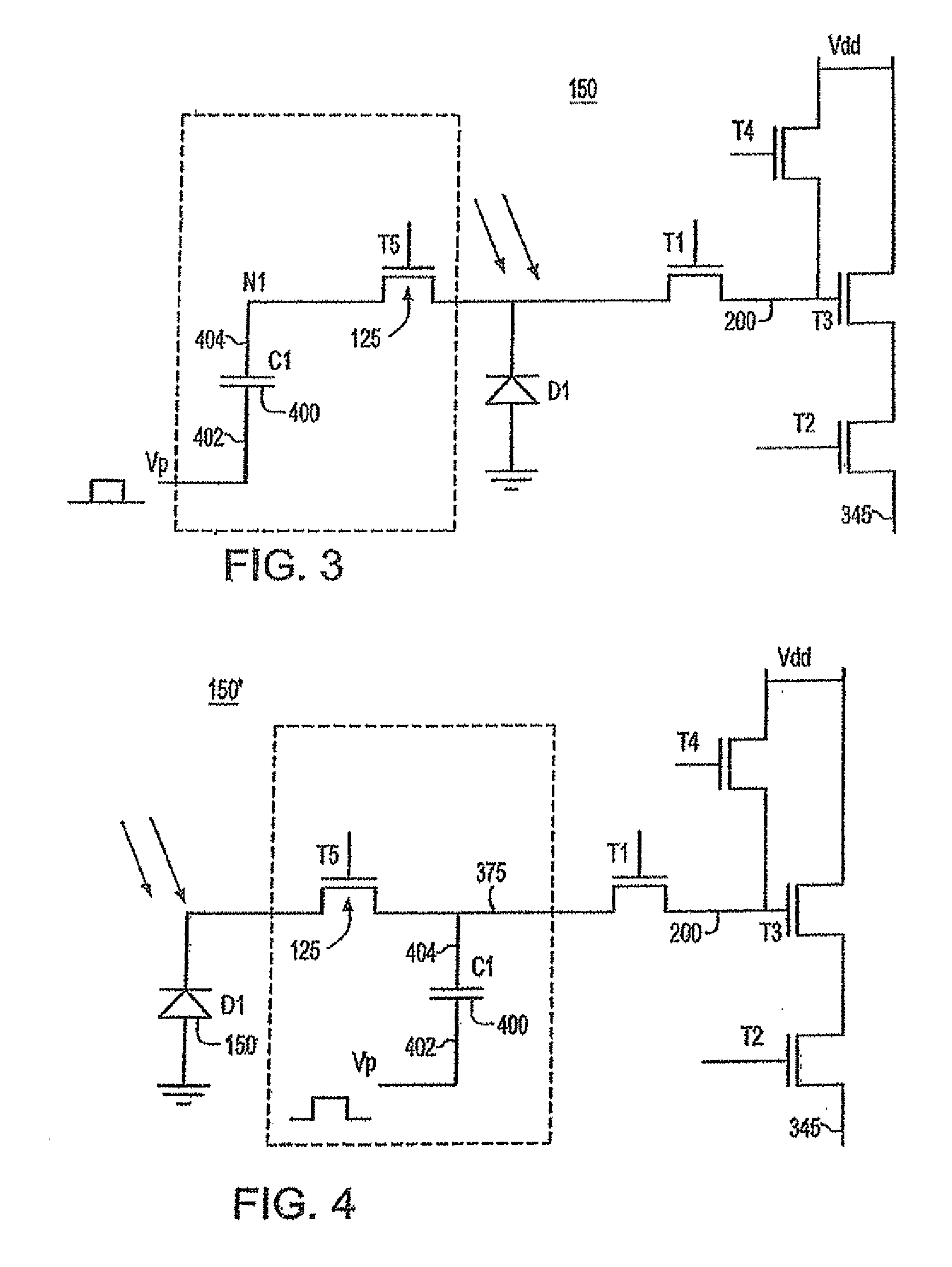 High dynamic range imaging cell with electronic shutter extensions