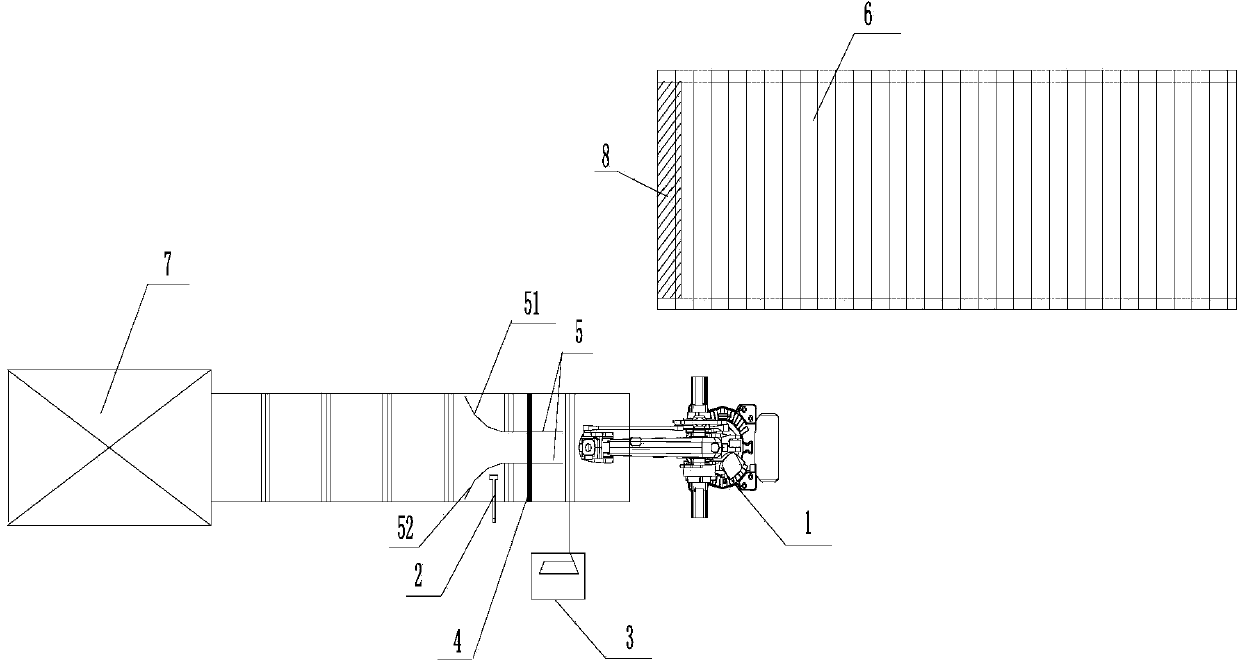 Full-automatic scanning stacking device and method thereof