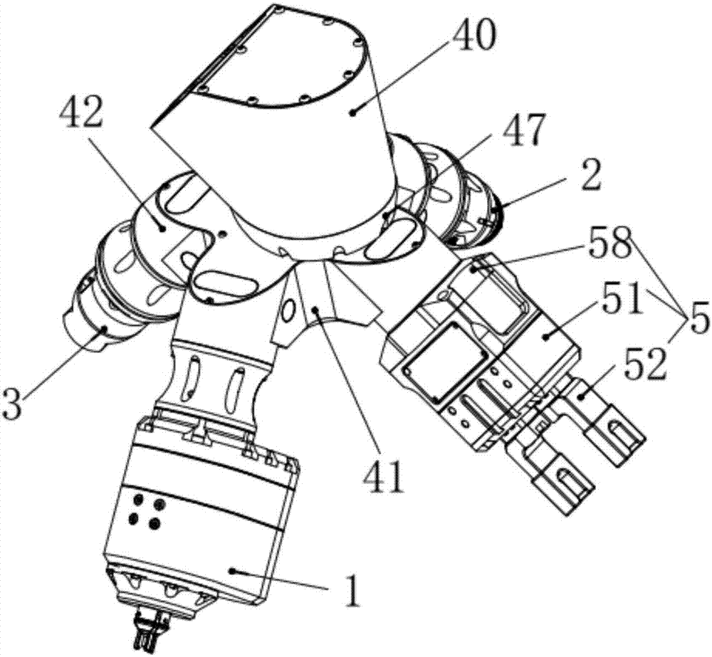 Manipulator used for disassembling and assembling radioactive source standard liquid target