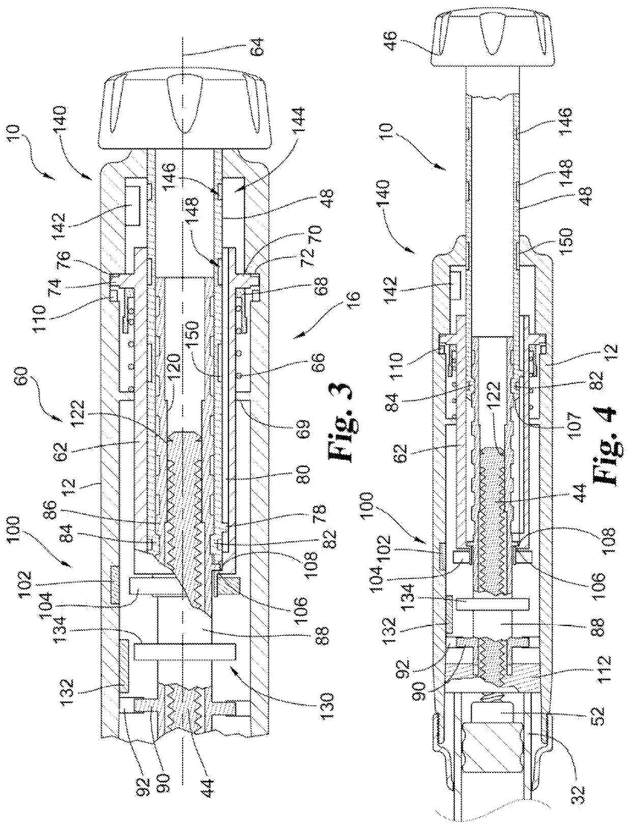 Dose sensing mechanism in a medication delivery device