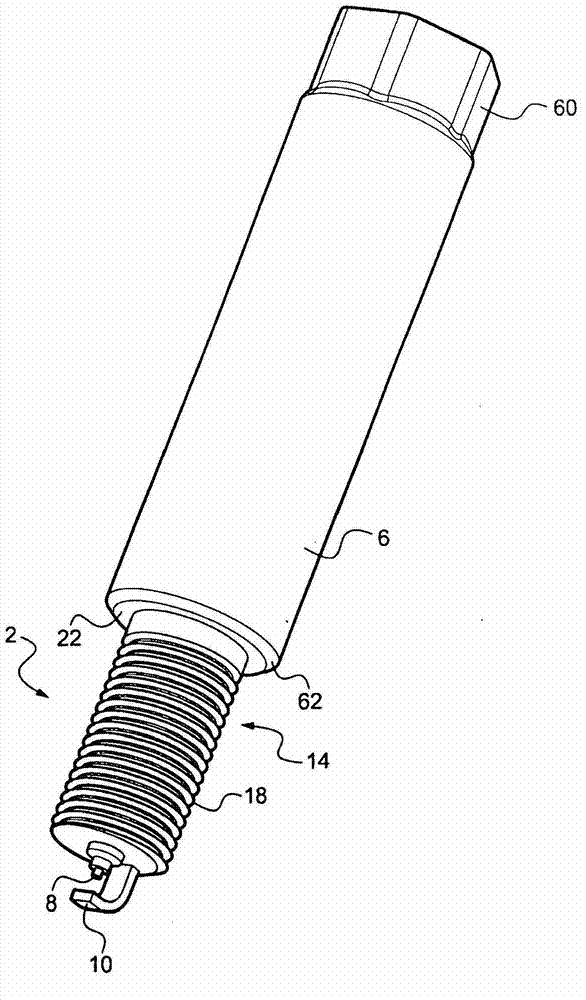 Ignition and pressure measurement device of internal combustion engine