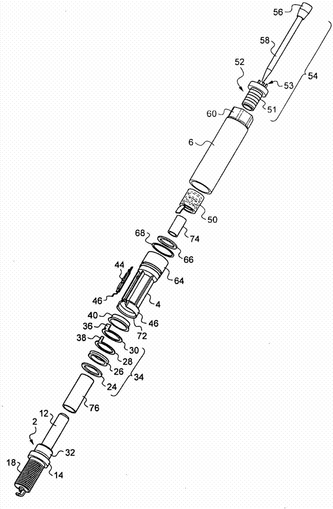 Ignition and pressure measurement device of internal combustion engine