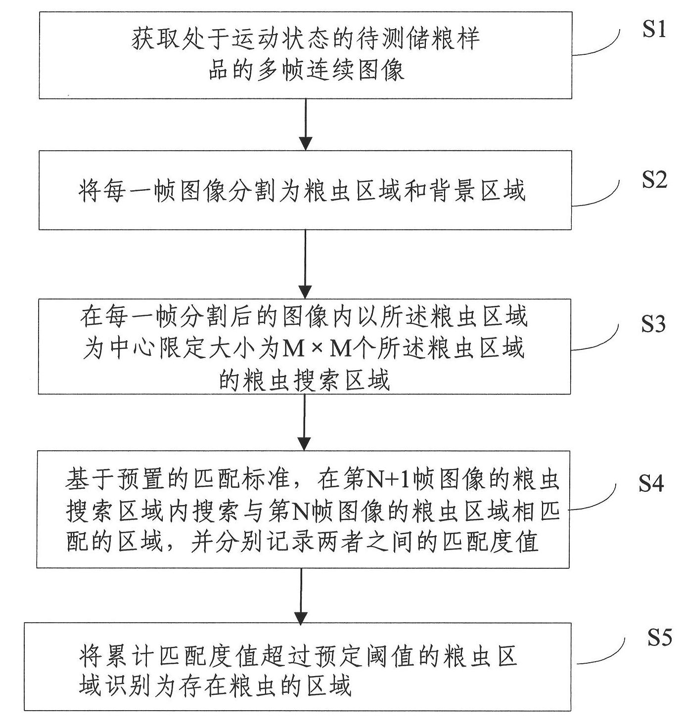 Grain storage pest detection and identification method based on video analytics and system thereof