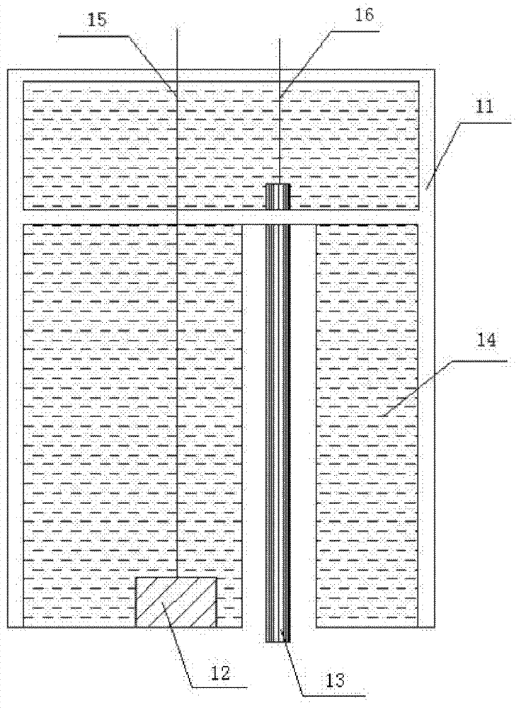 Polarization testing probe and testing method for cathodic protection of underground steel pipelines