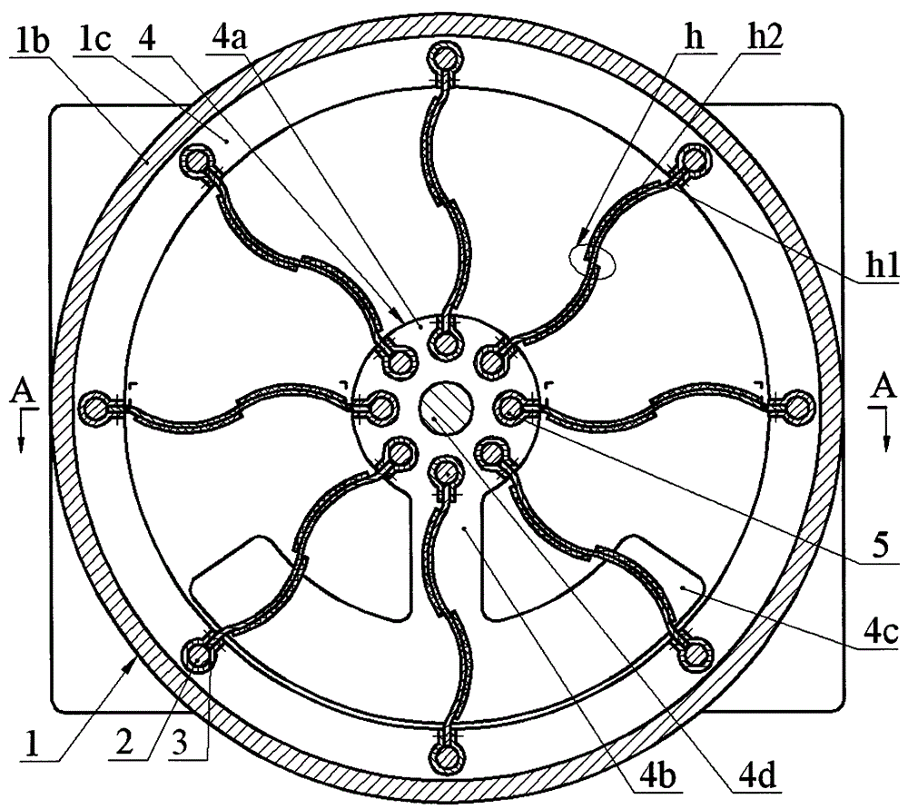 Piezoelectric generator excited by human motion