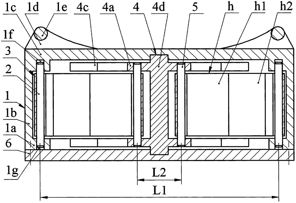 Piezoelectric generator excited by human motion