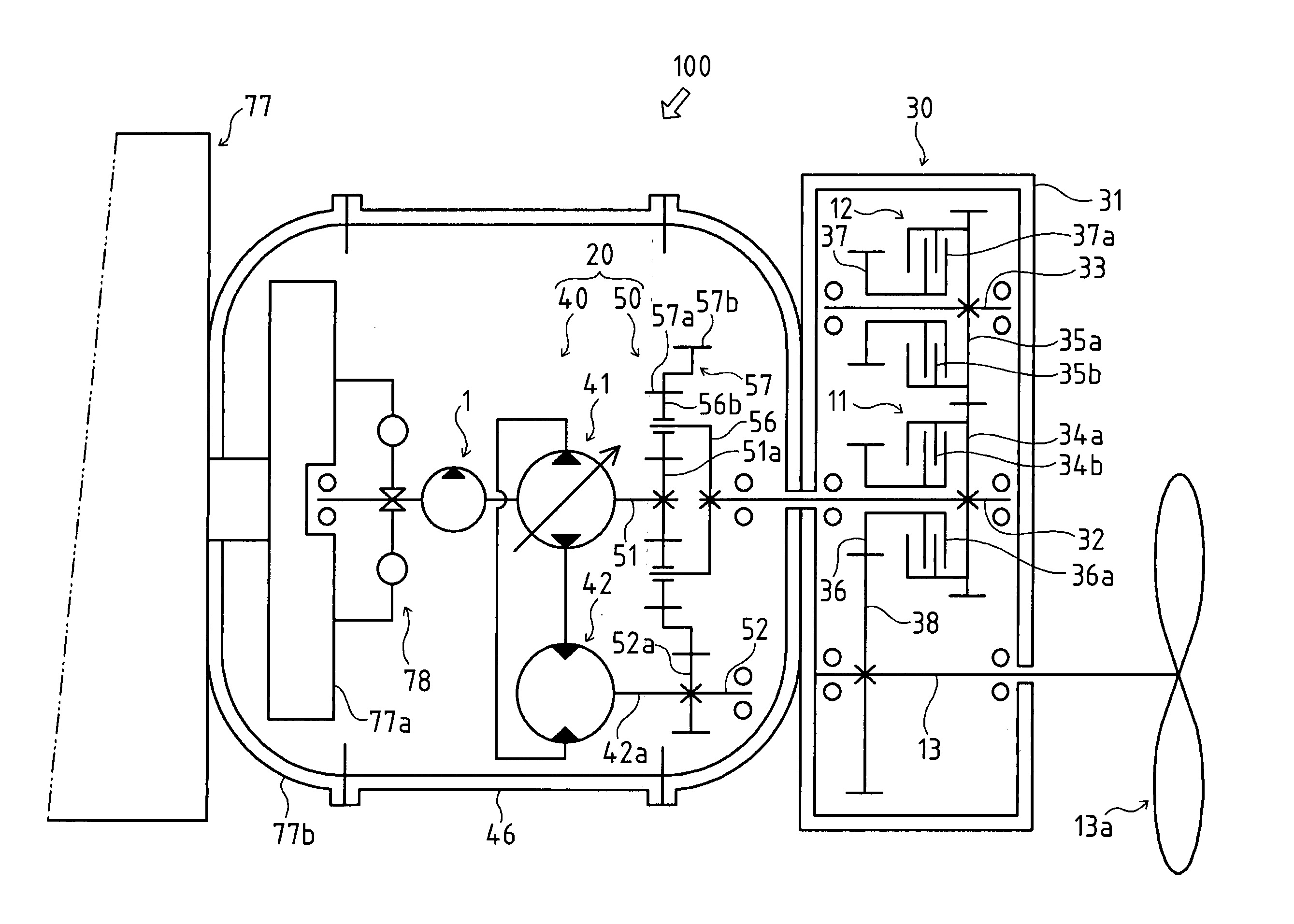 Boat propulsion system