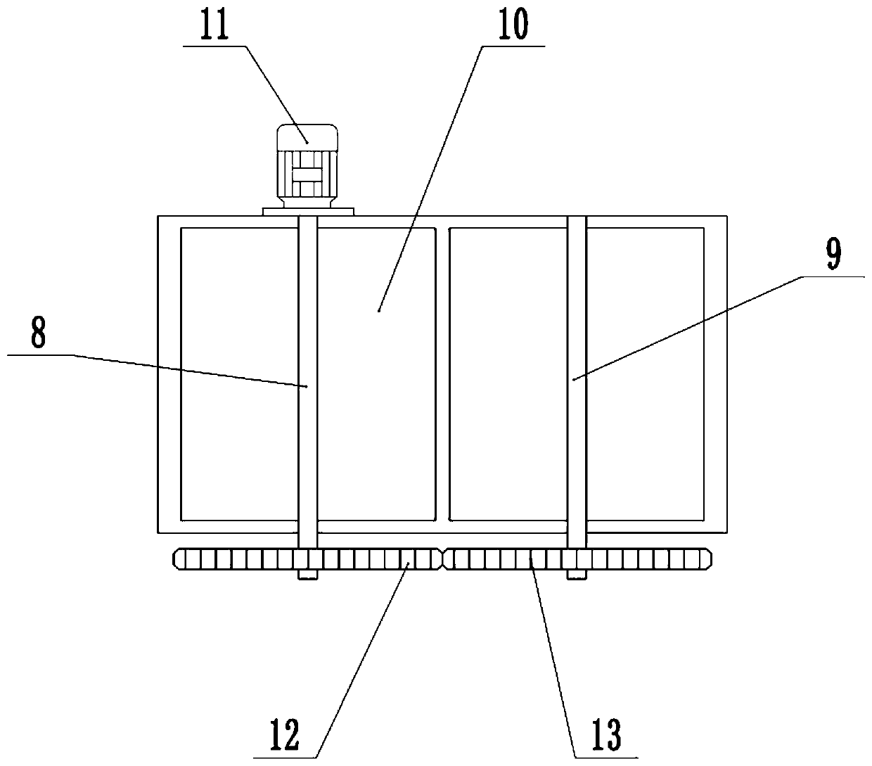 Aquatic insect collection suspension device